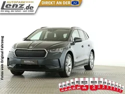 Quarzgrau Gebraucht 2021 Skoda Enyaq iV SUV | 25.950 € (Fairer Preis)
