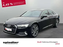 Mythosschwarz metallic Gebraucht 2023 Audi A6 S-Line Limousine | 49.380 € (Guter Preis)