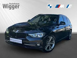 Schwarz Gebraucht 2018 BMW 320 Sport Line Kombi | 18.400 € (Fairer Preis)