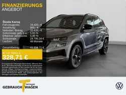 Grau Gebraucht 2024 Skoda Karoq SportLine SUV | 34.420 € (Fairer Preis)