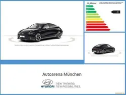 Schwarz Neu 2024 Hyundai Ioniq 6 Limousine | 53.475 € (Teuer)
