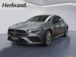 Metalliclack mountaingrau Gebraucht 2022 Mercedes CLA250 AMG line Limousine | 38.990 € (Etwas zu teuer)