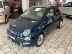 Blau Gebraucht 2021 Fiat 500C Lounge Cabrio | 13.250 € (Fairer Preis)