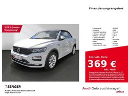 Pure white schwarz Gebraucht 2021 VW T-Roc Cabriolet R-line Cabrio | 25.880 € (Guter Preis)