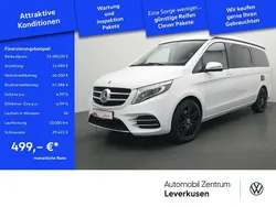 Weiss / bergkristallweiß (metallic) Gebraucht 2019 Mercedes V250 Edition Van / Kleinbus | 55.480 €