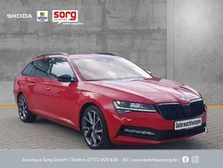 Rot Gebraucht 2021 Skoda Superb SportLine Kombi | 34.890 € (Fairer Preis)