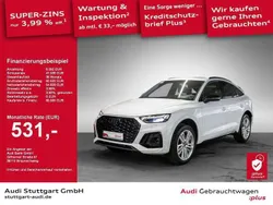Gletscherweiß metallic Gebraucht 2024 Audi Q5 Sportback S-Line SUV | 62.920 €