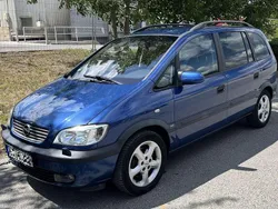 Blau Gebraucht 2002 Opel Zafira Elegance Van / Kleinbus | 4.400 €