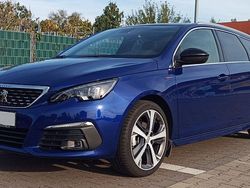 Blau Gebraucht 2018 Peugeot 308 Allure GT-Line Kombi | 11.100 € (Fairer Preis)
