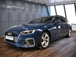 Blau Gebraucht 2023 Audi A4 S-Line Kombi | 30.970 € (Superpreis)