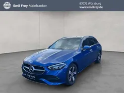 Blau Gebraucht 2024 Mercedes C220 Avantgarde Kombi | 44.900 € (Teuer)