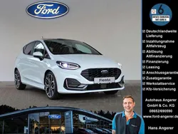 Frostweiß Gebraucht 2022 Ford Fiesta ST-Line Kleinwagen | 19.790 € (Etwas zu teuer)