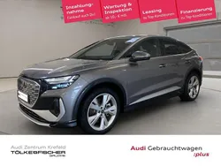Taifungrau metallic Gebraucht 2022 Audi Q4 Sportback e-tron Basis SUV | 32.488 € (Superpreis)