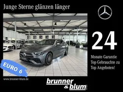 Lack selenitgrau Gebraucht 2024 Mercedes C180 AMG line Limousine | 44.990 € (Teuer)