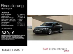 Mythosschwarz metallic Gebraucht 2024 Audi A8 Ambiente Limousine | 63.990 €
