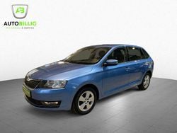Denimblau metall Gebraucht 2017 Skoda Rapid Ambition Kombi | 9.999 € (Guter Preis)