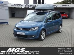 Pacific blue metallic Gebraucht 2014 VW Touran Cup Van / Kleinbus | 10.500 € (Guter Preis)