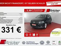 Deep black perleffekt (metallic) Gebraucht 2021 VW Tiguan Allspace Highline SUV | 27.898 € (Superpreis)