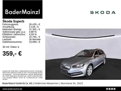 Empiregrau metallic (metallic) Gebraucht 2021 Skoda Superb Kombi | 26.430 € (Fairer Preis)