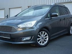 Grau Gebraucht 2016 Ford Grand C-Max Titanium Van / Kleinbus | 7.980 € (Fairer Preis)