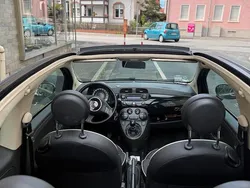Schwarz Gebraucht 2014 Fiat 500 Lounge Cabrio | 3.900 € (Guter Preis)