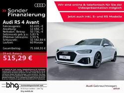 Weiß Gebraucht 2022 Audi RS4 Advanced Kombi | 63.420 € (Superpreis)