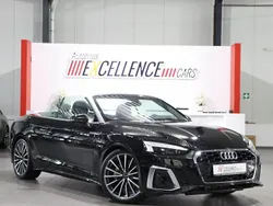 Schwarz Gebraucht 2024 Audi A5 Cabriolet S-Line Cabrio | 43.995 € (Fairer Preis)