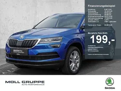 Blau Gebraucht 2021 Skoda Karoq Clever SUV | 25.990 € (Fairer Preis)