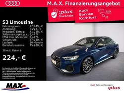 Ascariblau metallic Gebraucht 2024 Audi S3 Ambiente Limousine | 47.449 € (Guter Preis)