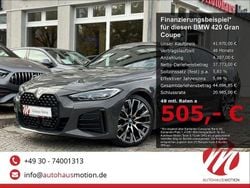 Dravitgrau metallic Gebraucht 2023 BMW 420 M Sport Coupé | 41.970 € (Etwas zu teuer)