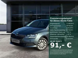 Grau Gebraucht 2021 Skoda Fabia Cool Plus Limousine | 11.960 € (Guter Preis)
