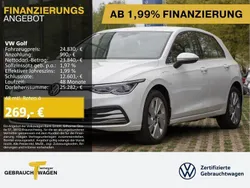 Weiß Gebraucht 2022 VW Golf VIII Style Limousine | 24.830 € (Guter Preis)
