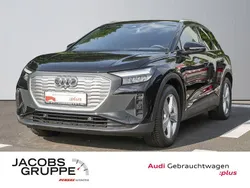 Mythosschwarz metallic Gebraucht 2022 Audi Q4 e-tron Basis SUV | 27.630 € (Fairer Preis)