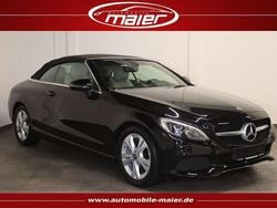 Obsidianschwarz metalliclack Gebraucht 2018 Mercedes C200 Cabrio | 25.800 € (Superpreis)