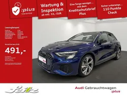Blau Gebraucht 2024 Audi A3 Sportback S-Line Limousine | 46.699 € (Etwas zu teuer)