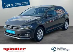 Grau (uranograu) Gebraucht 2021 VW Polo Highline Limousine | 16.891 € (Fairer Preis)