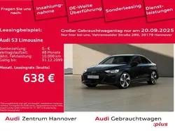 0e mythosschwarz metallic (metallic) Gebraucht 2024 Audi S3 Ambiente Limousine | 47.250 € (Fairer Preis)