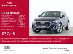 Navarrablau metallic Gebraucht 2022 Audi Q3 S-Line SUV | 35.910 € (Fairer Preis)