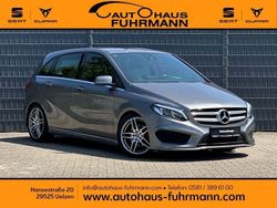 Mountaingrau met. Gebraucht 2018 Mercedes B200 AMG line Van / Kleinbus | 19.950 € (Fairer Preis)