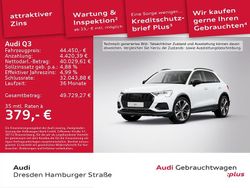 Gletscherweiß metallic Gebraucht 2025 Audi Q3 Advanced Plus SUV | 44.450 € (Teuer)