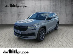 Grau Gebraucht 2022 Skoda Kodiaq SportLine SUV | 38.990 € (Etwas zu teuer)