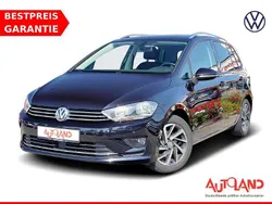 Schwarz Gebraucht 2017 VW Golf Sportsvan Sound Van / Kleinbus | 16.990 € (Teuer)