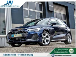 Navarrablau metallic Neu 2025 Audi A3 Sportback S-Line Kombi | 35.490 € (Superpreis)