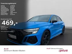 Turboblau Gebraucht 2022 Audi RS3 Sportback Ambiente Kleinwagen | 55.430 € (Teuer)