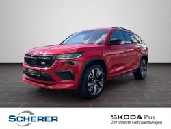 Velvetred metallic (metallic) Gebraucht 2022 Skoda Kodiaq RS SUV | 41.380 € (Fairer Preis)