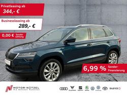 Lavablau metallic Gebraucht 2022 Skoda Karoq Clever SUV | 23.930 € (Fairer Preis)