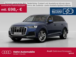 Blau Gebraucht 2022 Audi Q7 S-Line SUV | 59.930 € (Etwas zu teuer)
