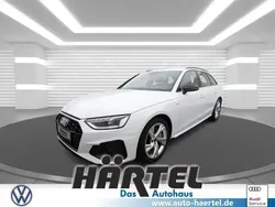 Gletscherweiss (white), metallic Gebraucht 2024 Audi A4 S-Line Kombi | 37.100 € (Fairer Preis)