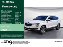 Candyweiß Gebraucht 2021 Skoda Karoq Clever SUV | 22.990 € (Fairer Preis)