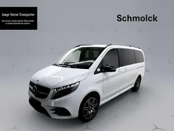 Bergkristallweiß metallic Gebraucht 2023 Mercedes V250 AMG Van / Kleinbus | 69.900 € (Teuer)